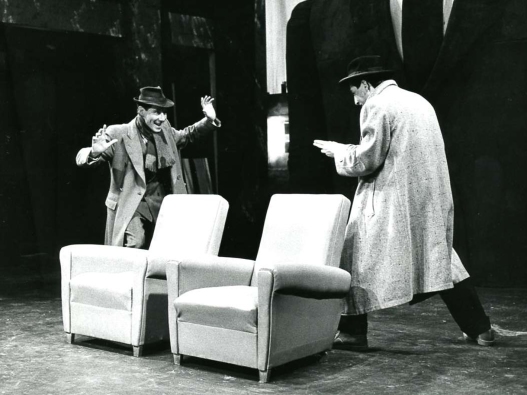 1984 Dialogues d’Exilés Bertolt Brecht Mise en scène de Bernard Djaoui Philippe Catoire Jérôme Franc