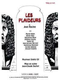 2015 Les plaideurs de Jean Racine Mise en scène Jean-Claude Sachot Flyer recto